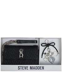 Steve Madden Boxed Wallet on a Chain Crossbody Bag