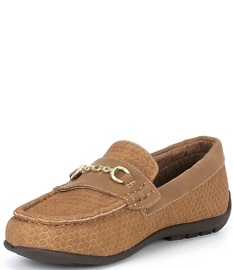 Steve Madden Boys' Justinn Nubuck Leather Bit Buckle Loafers (Toddler)