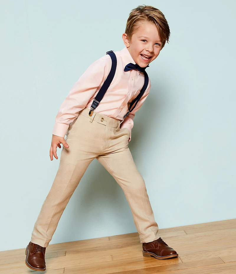 Steve Madden Boys' Toliverr Leather Dress Shoes (Infant)