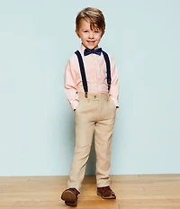 Steve Madden Boys' Toliverr Leather Dress Shoes (Infant)