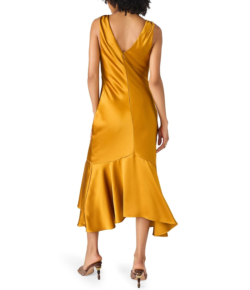 Steve Madden Cade V-Neck Sleeveless Midi Dress