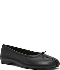 Steve Madden Calico Leather Split Toe Ballet Flats