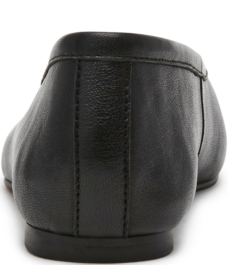 Steve Madden Calico Leather Split Toe Ballet Flats