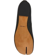 Steve Madden Calico Leather Split Toe Ballet Flats