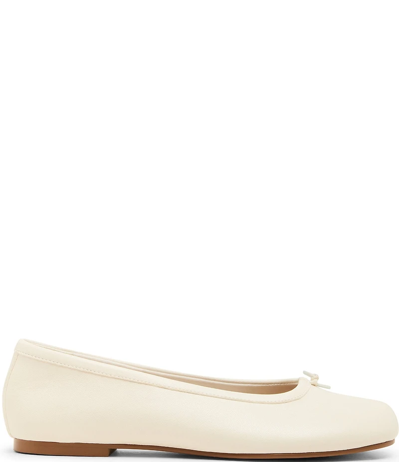 Steve Madden Calico Leather Split Toe Ballet Flats