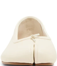 Steve Madden Calico Leather Split Toe Ballet Flats