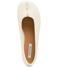 Steve Madden Calico Leather Split Toe Ballet Flats