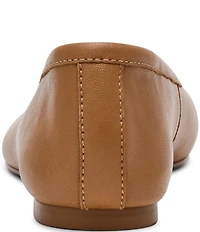 Steve Madden Calico Leather Split Toe Ballet Flats