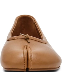 Steve Madden Calico Leather Split Toe Ballet Flats