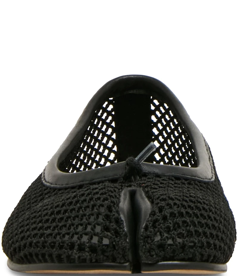 Steve Madden Calico Mesh Split Toe Ballet Flats