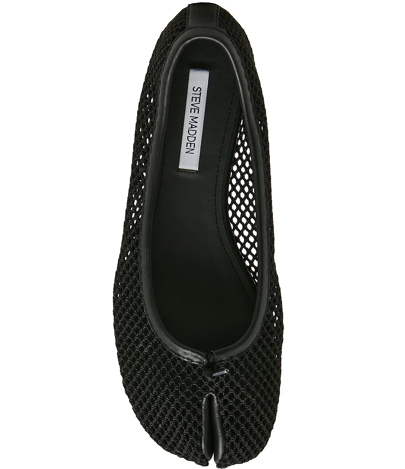 Steve Madden Calico Mesh Split Toe Ballet Flats