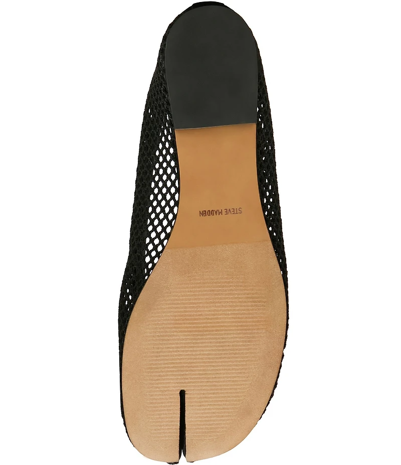 Steve Madden Calico Mesh Split Toe Ballet Flats