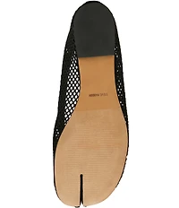 Steve Madden Calico Mesh Split Toe Ballet Flats