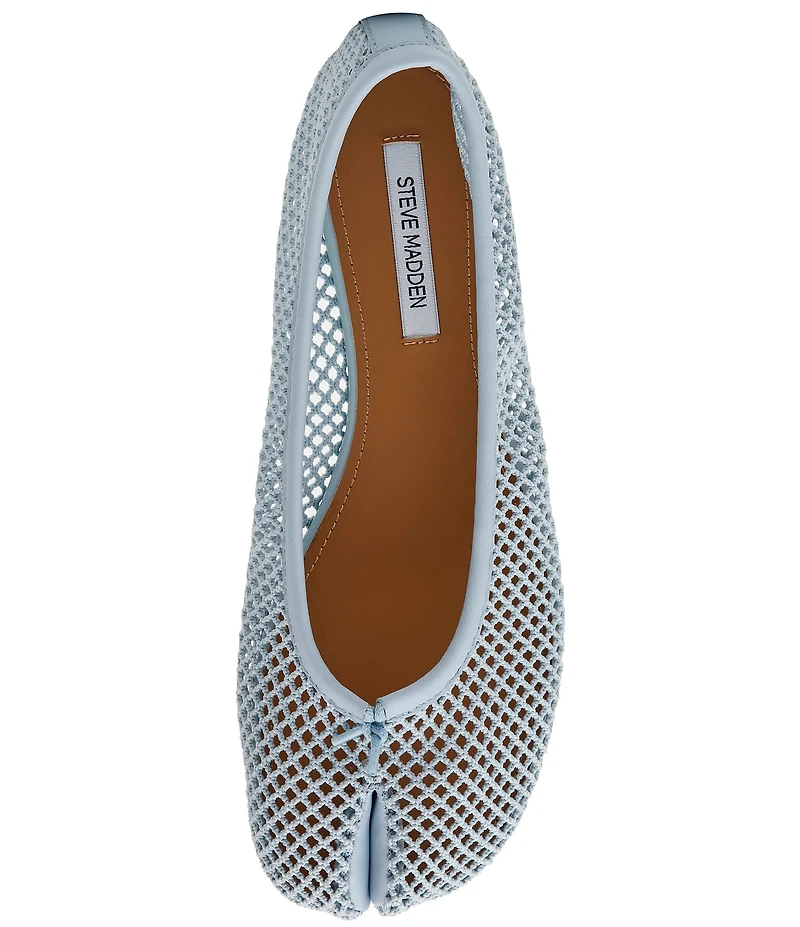 Steve Madden Calico Mesh Split Toe Ballet Flats