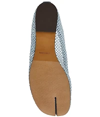 Steve Madden Calico Mesh Split Toe Ballet Flats