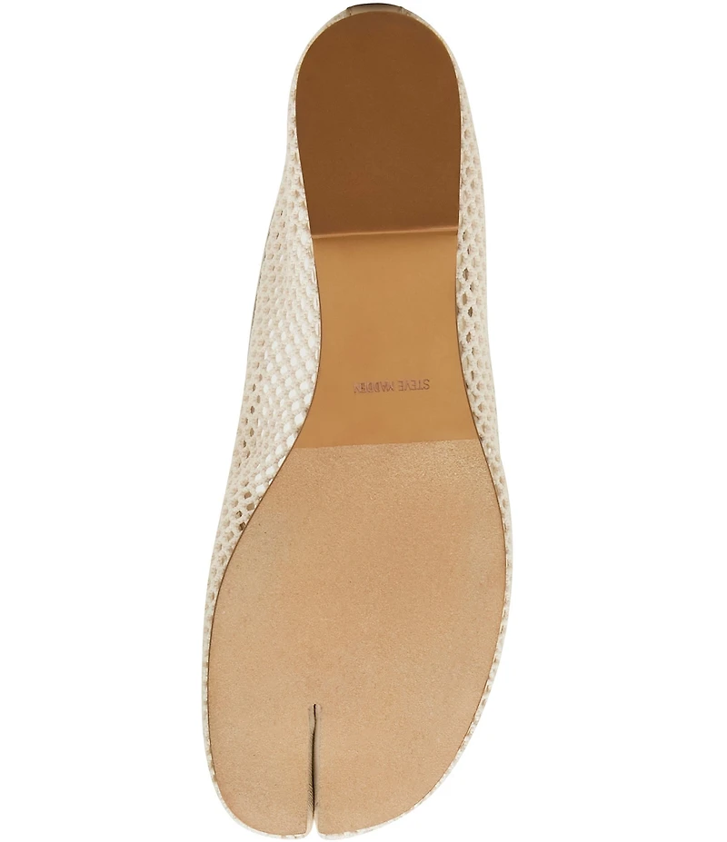 Steve Madden Calico Mesh Split Toe Ballet Flats
