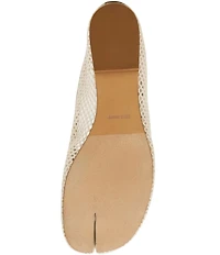 Steve Madden Calico Mesh Split Toe Ballet Flats