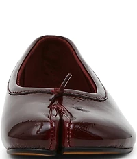 Steve Madden Calico Patent Leather Split Toe Ballet Flats