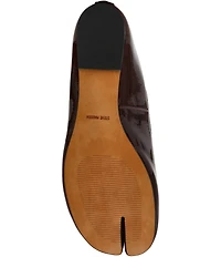 Steve Madden Calico Patent Leather Split Toe Ballet Flats