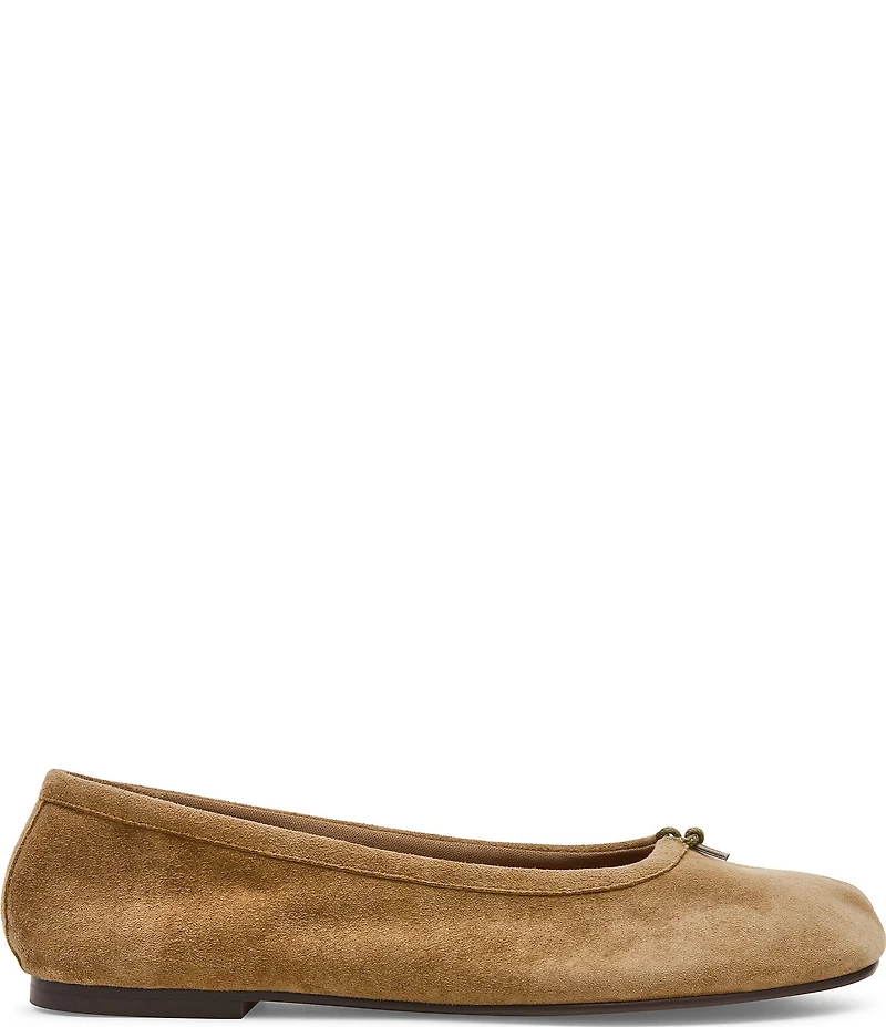 Steve Madden Calico Suede Split Toe Ballet Flats