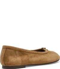 Steve Madden Calico Suede Split Toe Ballet Flats