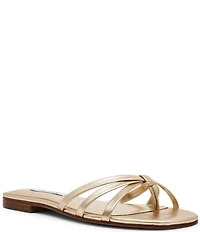 Steve Madden Calissi Leather Strappy Slide Sandals