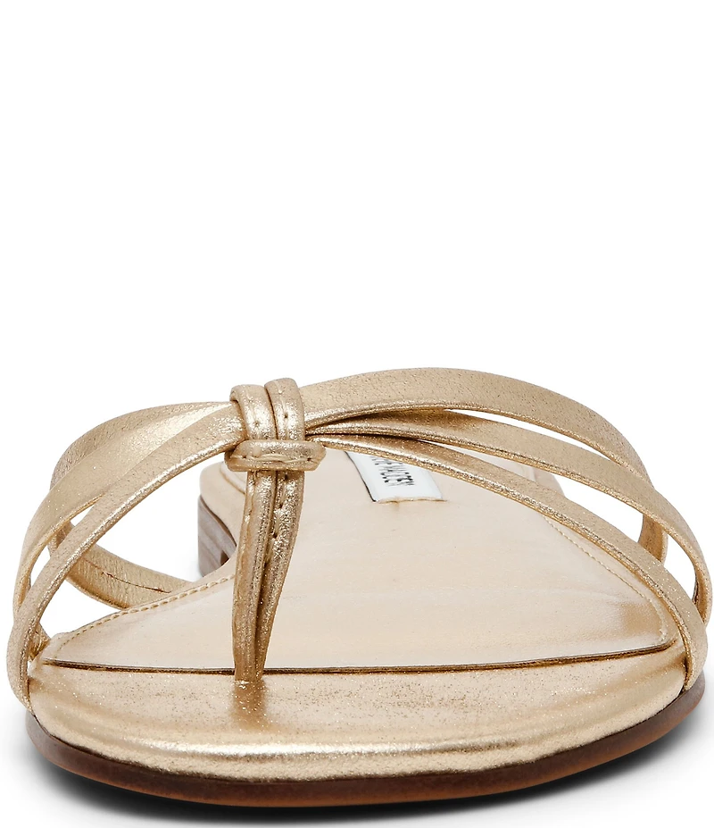 Steve Madden Calissi Leather Strappy Slide Sandals