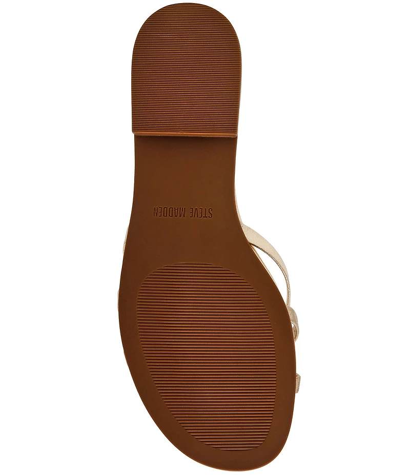 Steve Madden Calissi Leather Strappy Slide Sandals