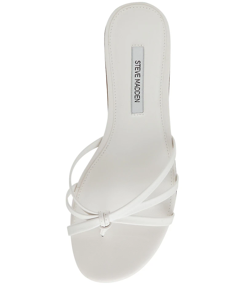 Steve Madden Calissi Leather Strappy Slide Sandals