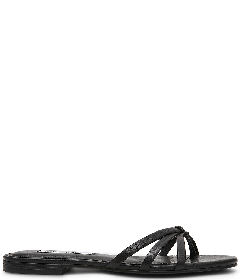 Steve Madden Calissi Leather Strappy Slide Sandals