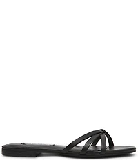 Steve Madden Calissi Leather Strappy Slide Sandals