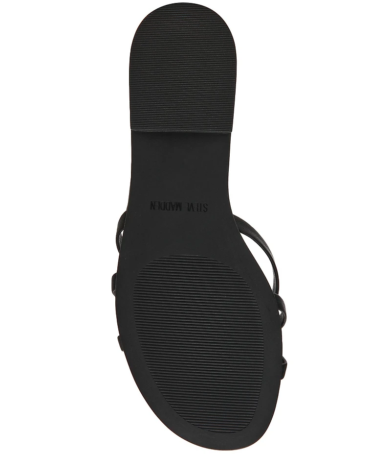 Steve Madden Calissi Leather Strappy Slide Sandals