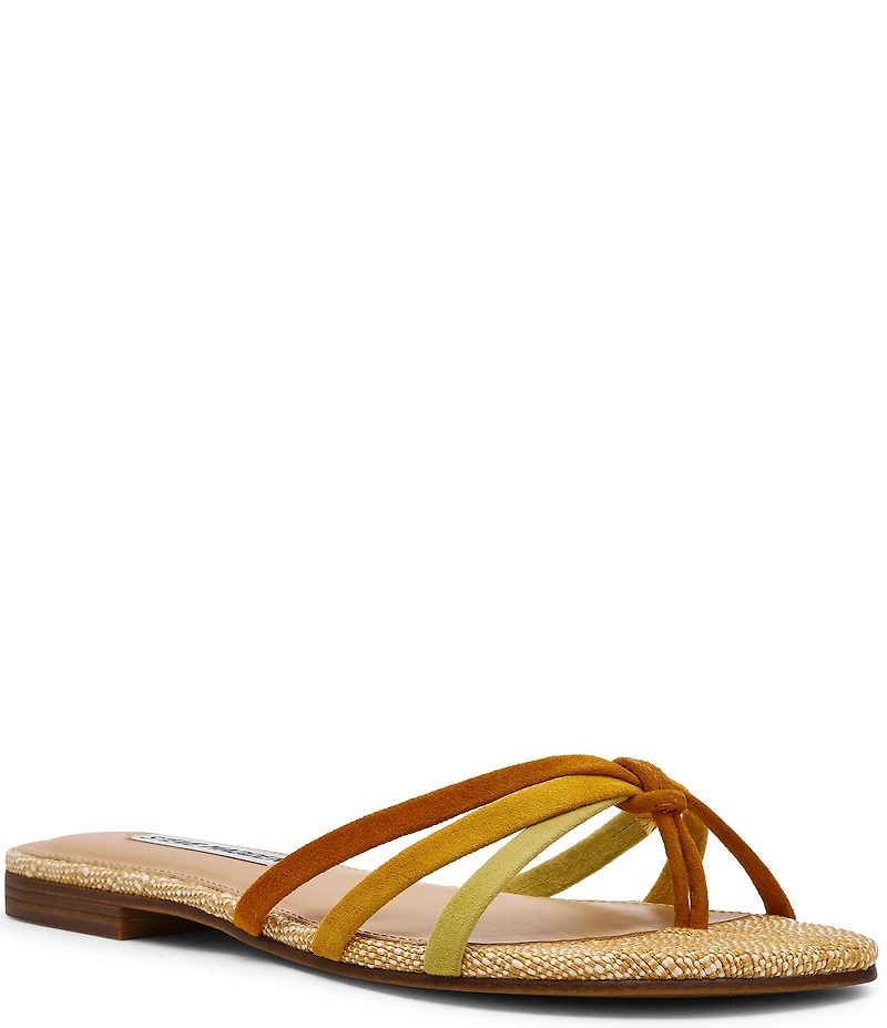 Steve Madden Calissi Suede Strappy Slide Sandals