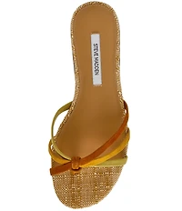 Steve Madden Calissi Suede Strappy Slide Sandals
