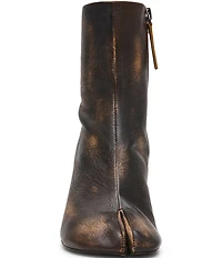 Steve Madden Caro Distressed Split Toe Booties