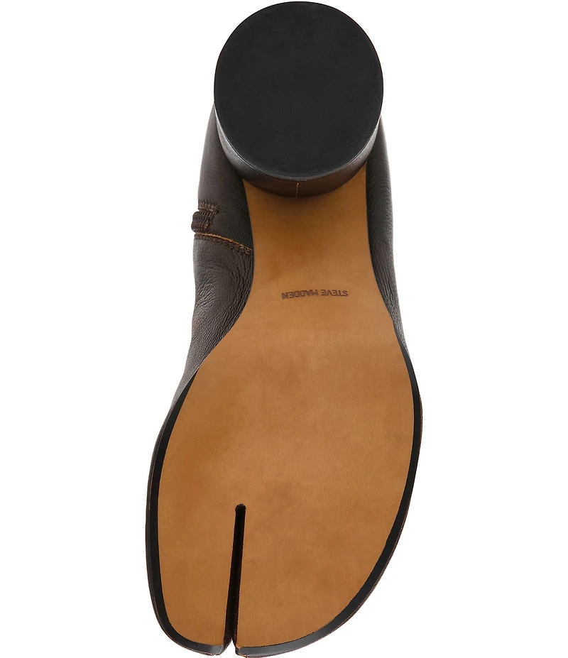 Steve Madden Caro Distressed Split Toe Booties