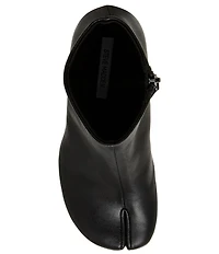 Steve Madden Caro Leather Split Toe Booties