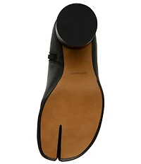 Steve Madden Caro Leather Split Toe Booties