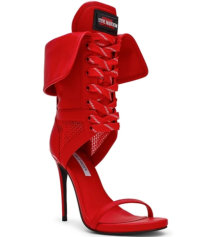 Steve Madden Casella Fold Over Stiletto Sport Dress Sandals