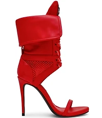 Steve Madden Casella Fold Over Stiletto Sport Dress Sandals