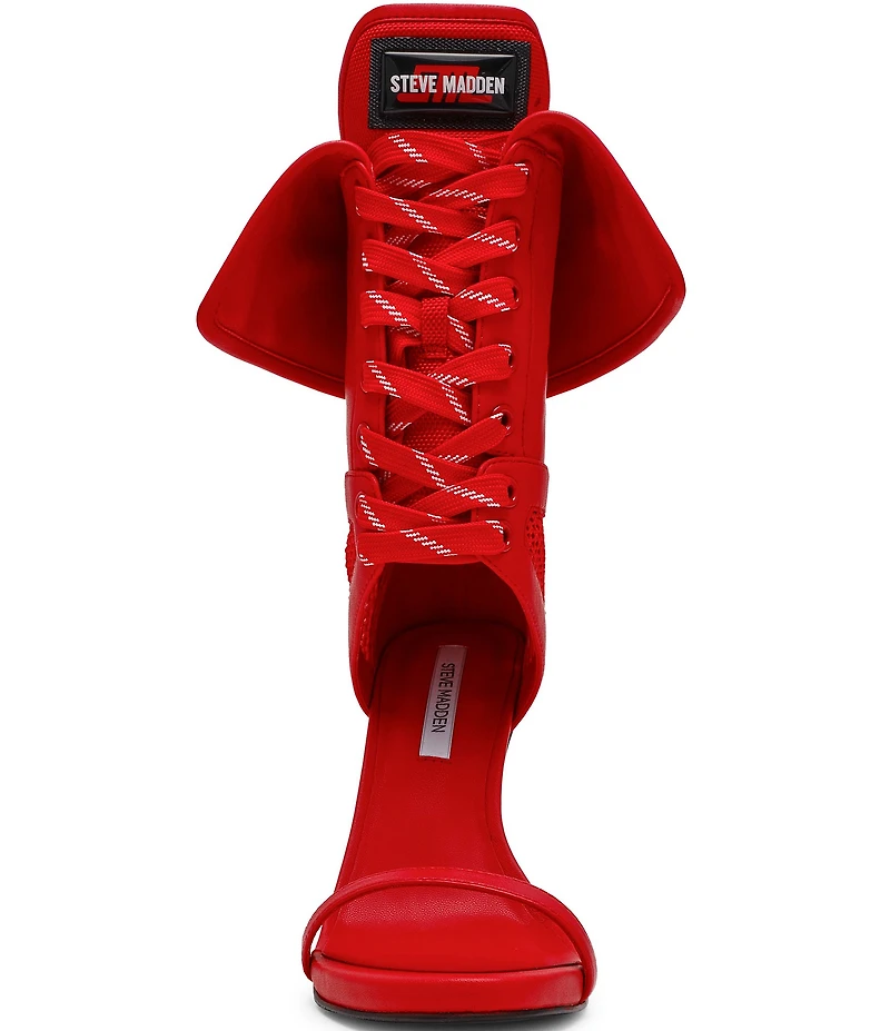 Steve Madden Casella Fold Over Stiletto Sport Dress Sandals