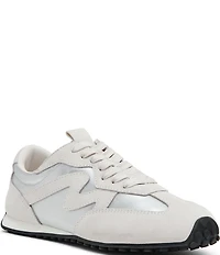 Steve Madden Casper Metallic Suede Low Top Sneakers