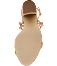 Steve Madden Cato Ornament Leather Block Heel Sandals