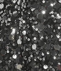 Steve Madden Celestine Mini Paillette Sequin Bubble Shorts