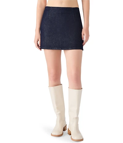 Steve Madden Cindi Stretch Denim Skirt