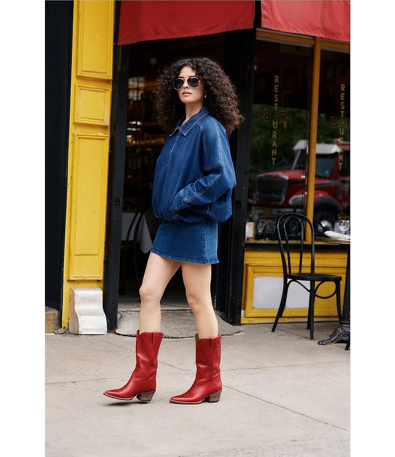 Steve Madden Cindi Stretch Denim Skirt