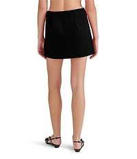 Steve Madden Cindi Stretch Velvet Mini Skort