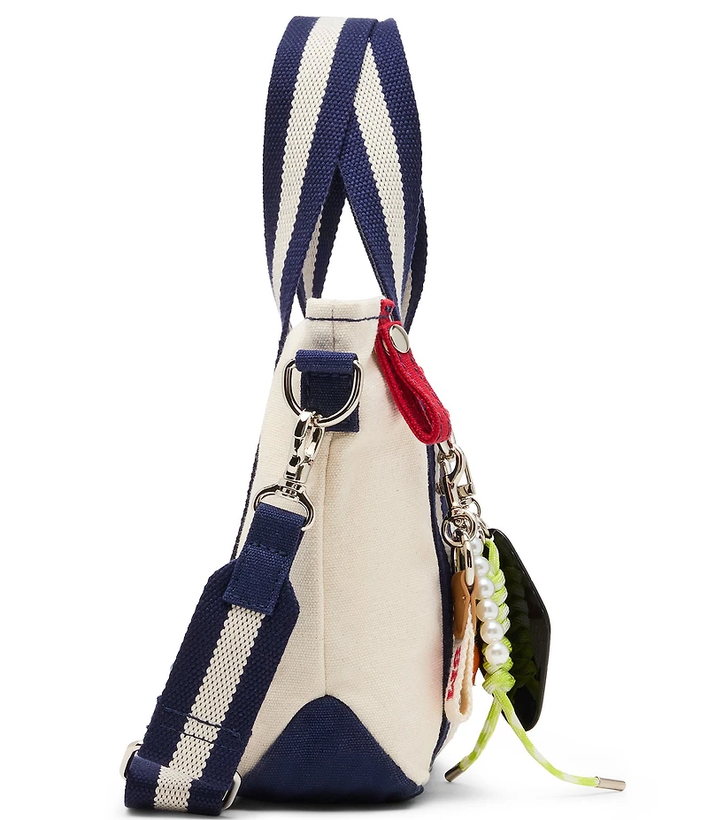 Steve Madden College Mini Canvas Tote Bag