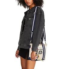 Steve Madden College Mini Canvas Tote Bag