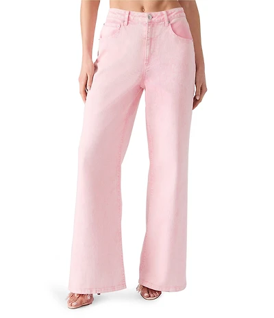 Steve Madden Coordinating Relaxed Baggy Wide Leg Jeans